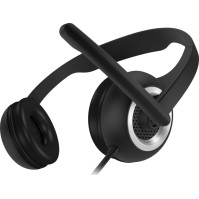 Kancelářský headset connect IT Home&Office CHP1010BK, sluchátka, 20-20000 Hz, černá