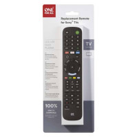 Dálkový ovladač One For All KE4912 pro TV Sony, černý
