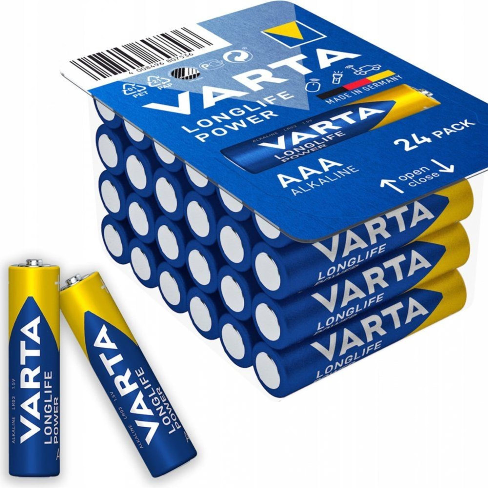 Baterie Varta High Energy 4903301124, 24 ks, 1,5 V, AAA (Big Box)