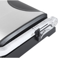 Elektrický kontaktní gril ECG KG 300, 2000 W, nerez