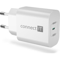 CWC2070WH Connect IT CWC-2070-WH Voyager2, 1× USB-C, 25W PD, bílá