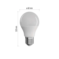 LED žárovka EMOS ZQ5130 Classic A60 / E27 / 7,3 W (50 W) / 645 lm / teplá bílá