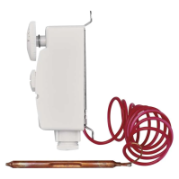 Příložný manuální kapilárový termostat EMOS P5682 s čidlem
