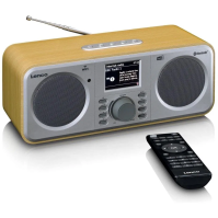 Internetové kuchyňské a přenosné rádio Lenco DIR-141WD, WiFi, DAB+, BT
