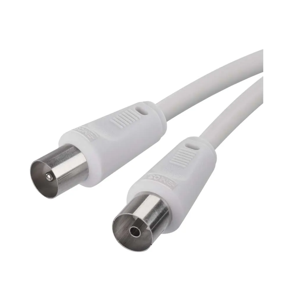 Anténní koaxiální kabel EMOS S30700, stíněný, 7,5 m, rovné vidlice
