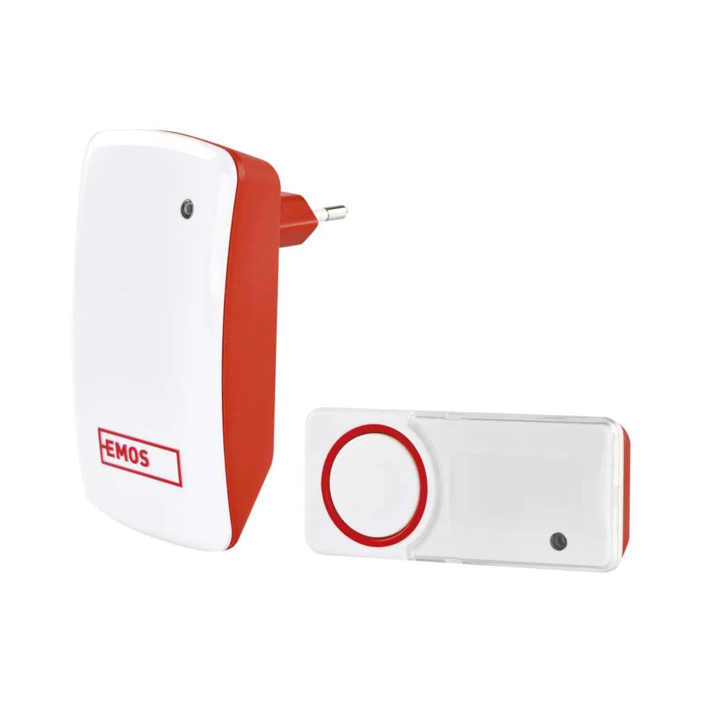 Bezbateriový domovní bezdrátový zvonek EMOS P5750 do zásuvky