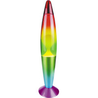 Lávová lampa Rabalux Lollipop Rainbow 7011, barevná