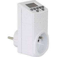 Časovač EMOS P5506 – digitální spínací zásuvka IP20