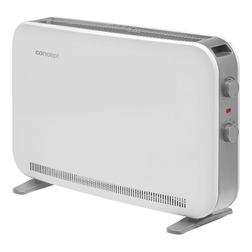Elektrický volně stojící teplovzdušný konvektor Concept KS3020, 3 výkony, 2000 W, bílý