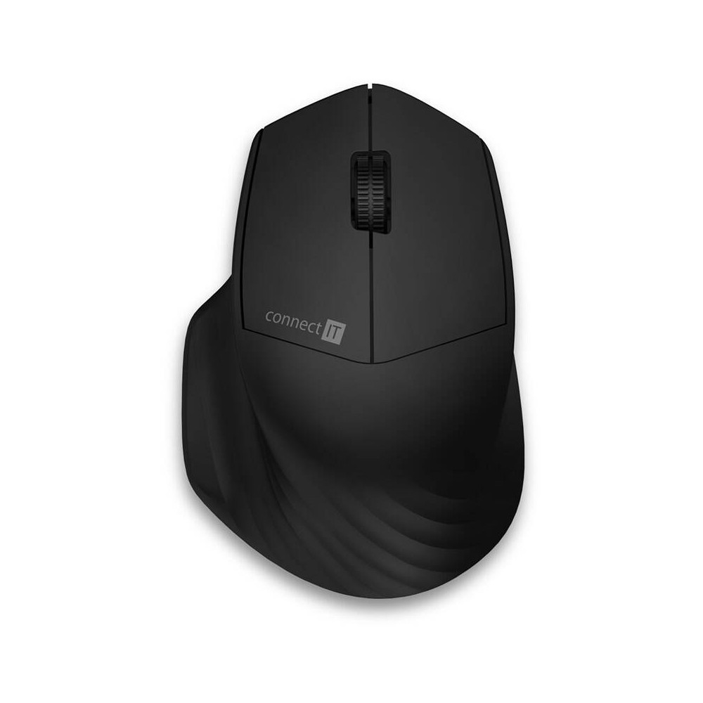 Myš na tři zařízení Connect IT Triple SmartSwitch CMO-4040-BK, 2.4 GHz, BT, černá