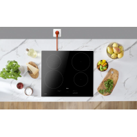 Indukční varná deska Amica DI 6410 PPB, 60 cm, černá