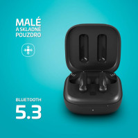 Sluchátka LAMAX Clips1 Plus (LXCPS1PSBA), BT, 8 h, HF, černá