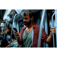 Sluchátka LAMAX Clips1 Plus (LXCPS1PSBA), BT, 8 h, HF, černá