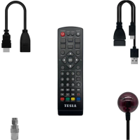 Set-top box Tesla TE-222, Dongle, HDMI, DVB-T2 přijímač, H.265 (HEVC), černý