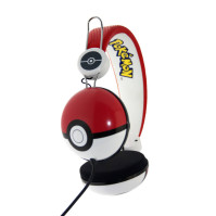 Sluchátka OTL Technologies Pokémon Pokeball Tween Dome PK0445, červená