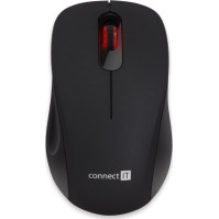 Bezdrátová opticklá tichá myš Connect IT Mute CMO-2230-BK, černá