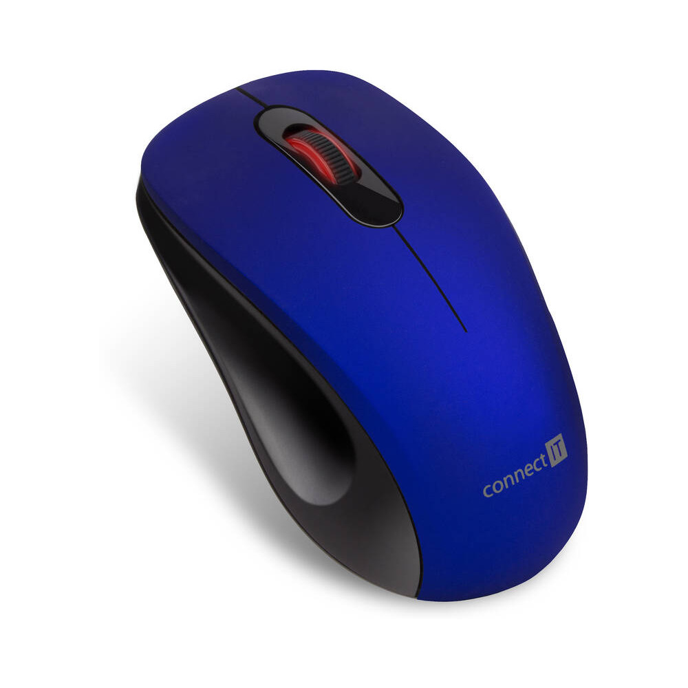 Bezdrátová optická myš Connect IT Mute CMO-2230-BL, modrá