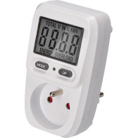 Měřič spotřeby Solight DT26, displej, počítání ceny