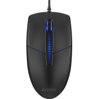 Myš - drátová, optická A4tech N-530S, USB, černá