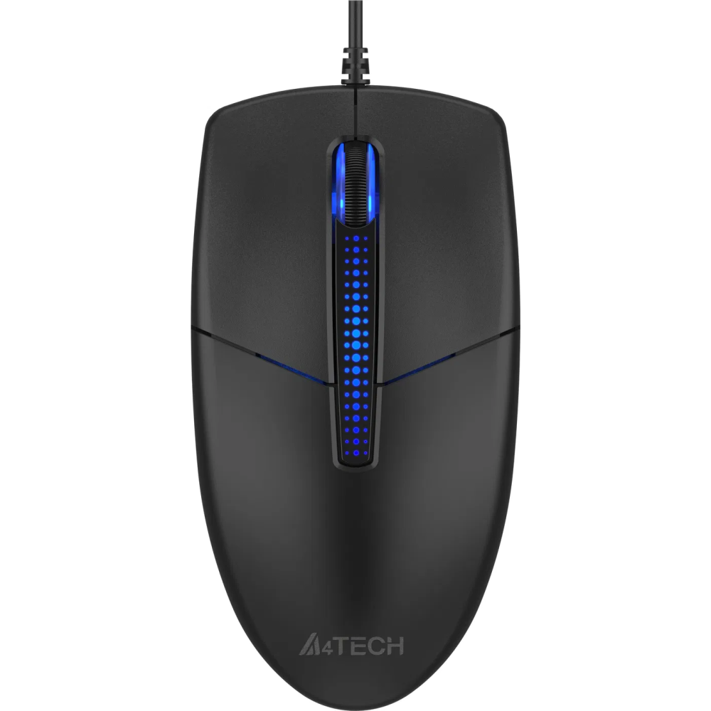 Myš - drátová, optická A4tech N-530S, USB, černá