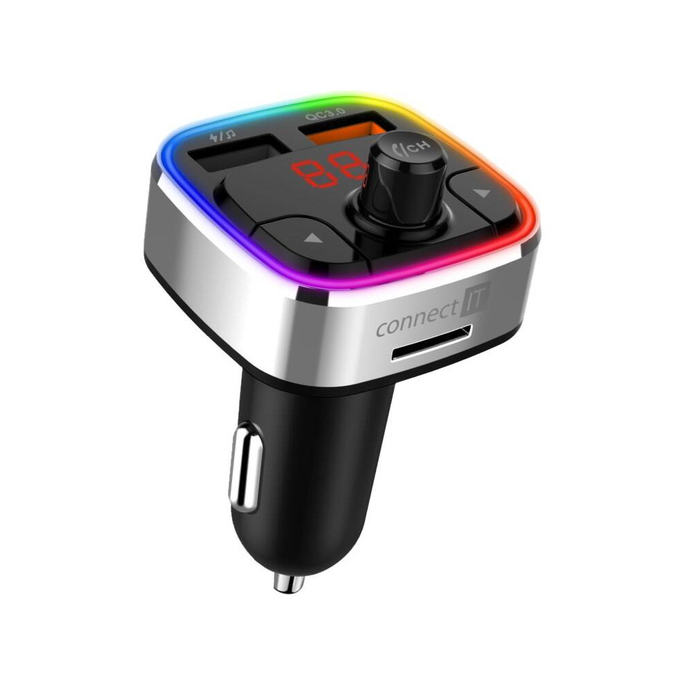 FM Transmitter Connect It CarRGB CCC-9090-SL , BT, Handsfree