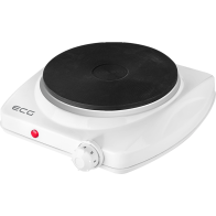 Elektrický stolní vařič ECG EV 1512, 1500 W, 1 plotýnka, bílý