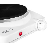 Elektrický stolní vařič ECG EV 1512, 1500 W, 1 plotýnka, bílý