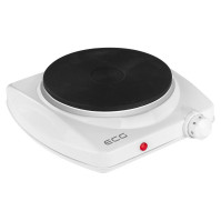 Elektrický stolní vařič ECG EV 1512, 1500 W, 1 plotýnka, bílý