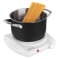 Elektrický stolní vařič ECG EV 1512, 1500 W, 1 plotýnka, bílý