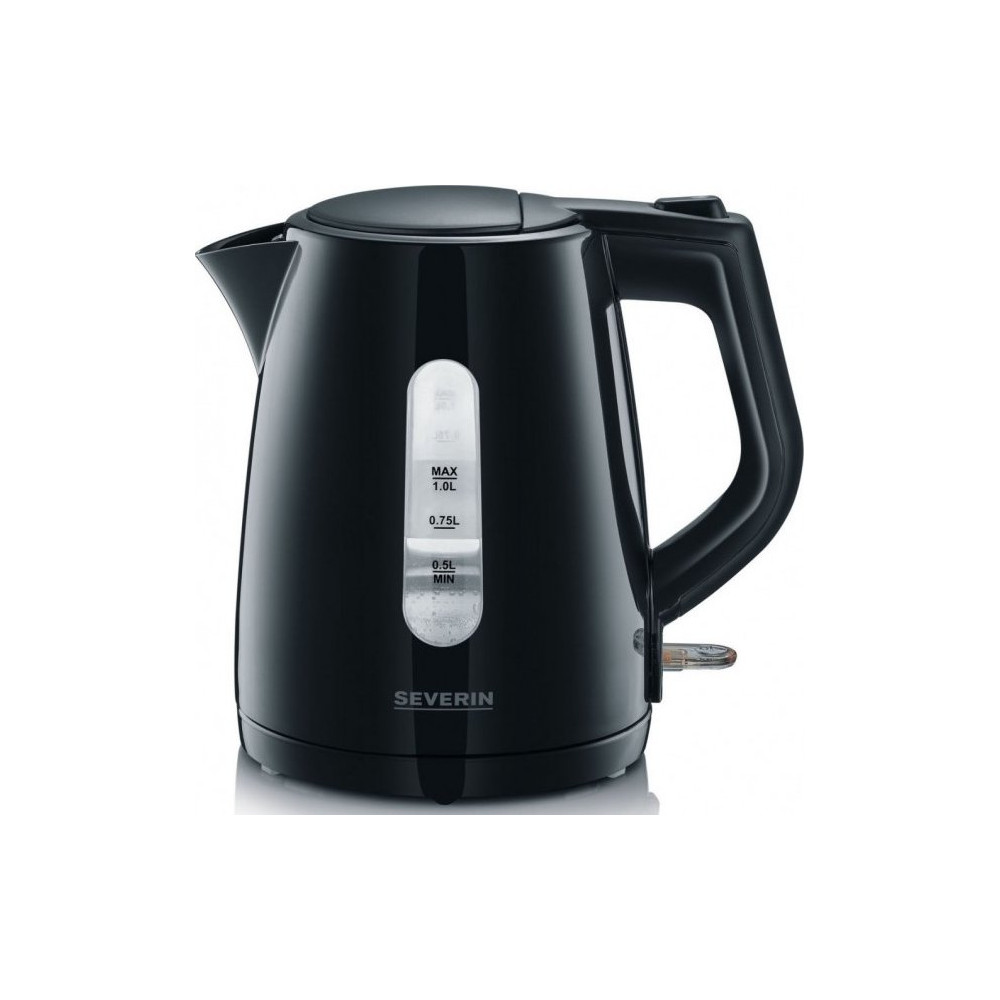 Rychlovarná konvice Severin WK 3410, 1 l, 2200 W, černá