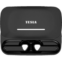 Sluchátka Tesla Sound EB20 - Black Raven (EB20BK), BT, 25 h, černá