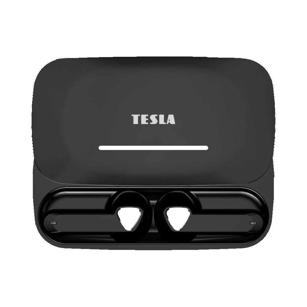 Sluchátka Tesla Sound EB20 - Black Raven (EB20BK), BT, 25 h, černá