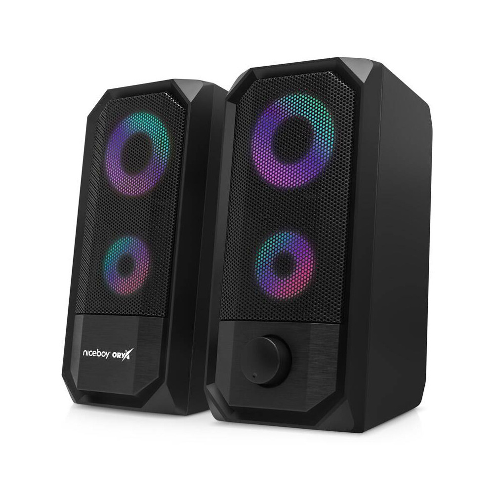 Reproduktory Niceboy ORYX VOX 2.0, černé