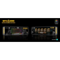 Set klávesnice a myši Connect IT Battle CKM-3200-CS, herní kombo