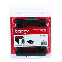 Originální páska do tiskárny karet BADGY, CBGR0500K, černá, Badgy 100, 200