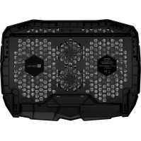 Chladící podložka pro ntb Connect IT CCP-2200-RD FrostWind do 15,6", černá/červená