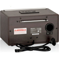 Síťové retro rádio Roadstar HRA-1345US/WD, AM/FM, dřevěné