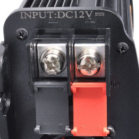 Měnič napětí Solight IN06 z 12 V na 230 V, 300W, kovový, černý, 12V + USB 500 mA