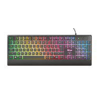 Herní set Trust ZIVA 4-in-1 Gaming Bundle - set klávesnice a myši, sluchátek a podložky k myši