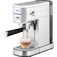 Pákový kávovar ECG ESP 20501 Iron Espresso, 20 bar, 1,25 l, nerez