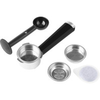 Pákový kávovar ECG ESP 20501 Iron Espresso, 20 bar, 1,25 l, nerez