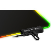 Podložka pod myš Connect IT NEO RGB CMP-3100-SM, vel. S 32 x 24,5 cm,, černá