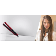 Žehlička na vlasy Remington S9600 Silk Straightener, keramika, 230° C, LCD, paměť
