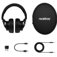 Sluchátka Niceboy HIVE Aura 4 ANC, BT, ANC, 60 h