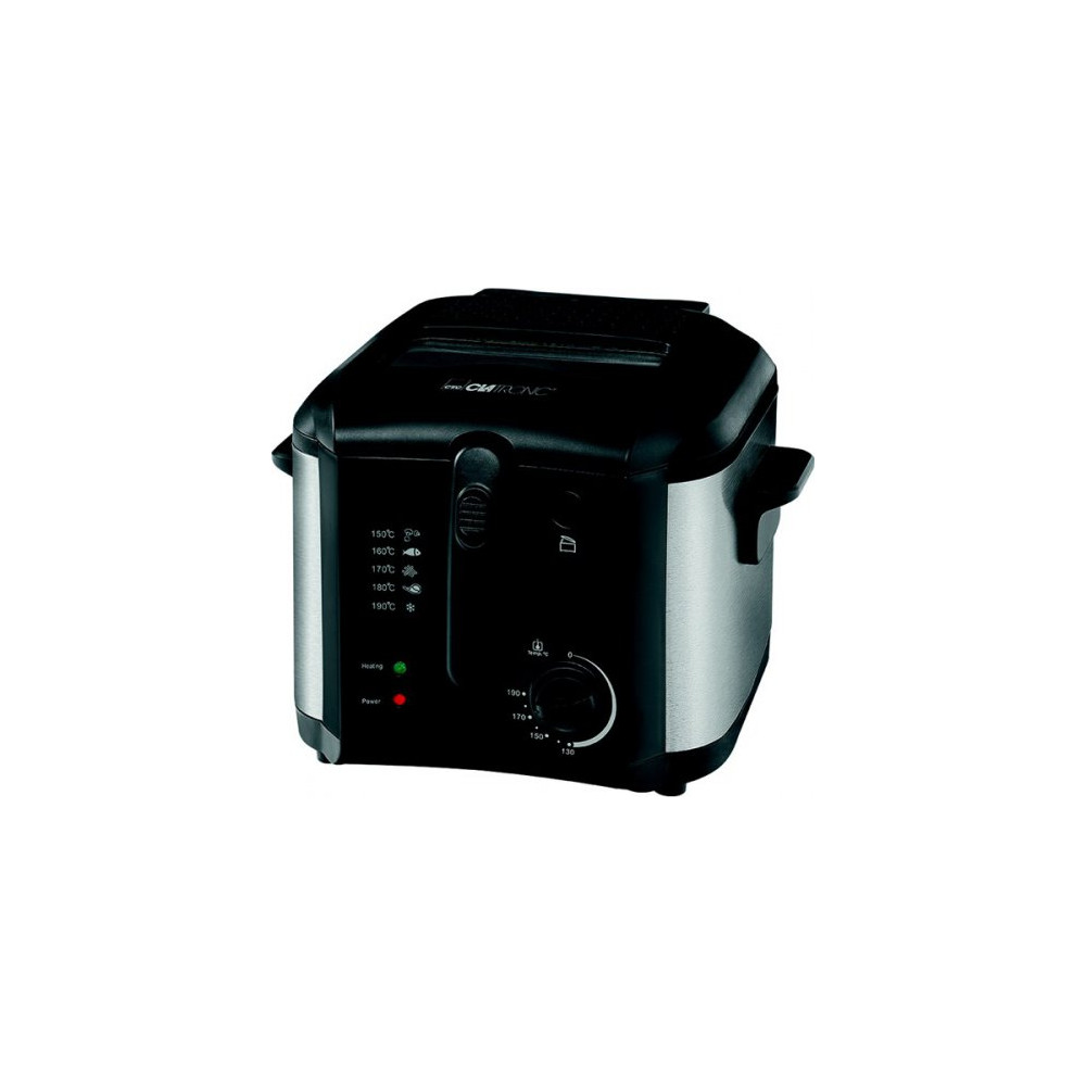 Fritéza Clatronic FR 3649, 2,5 l, 1600 W, černá/nerez