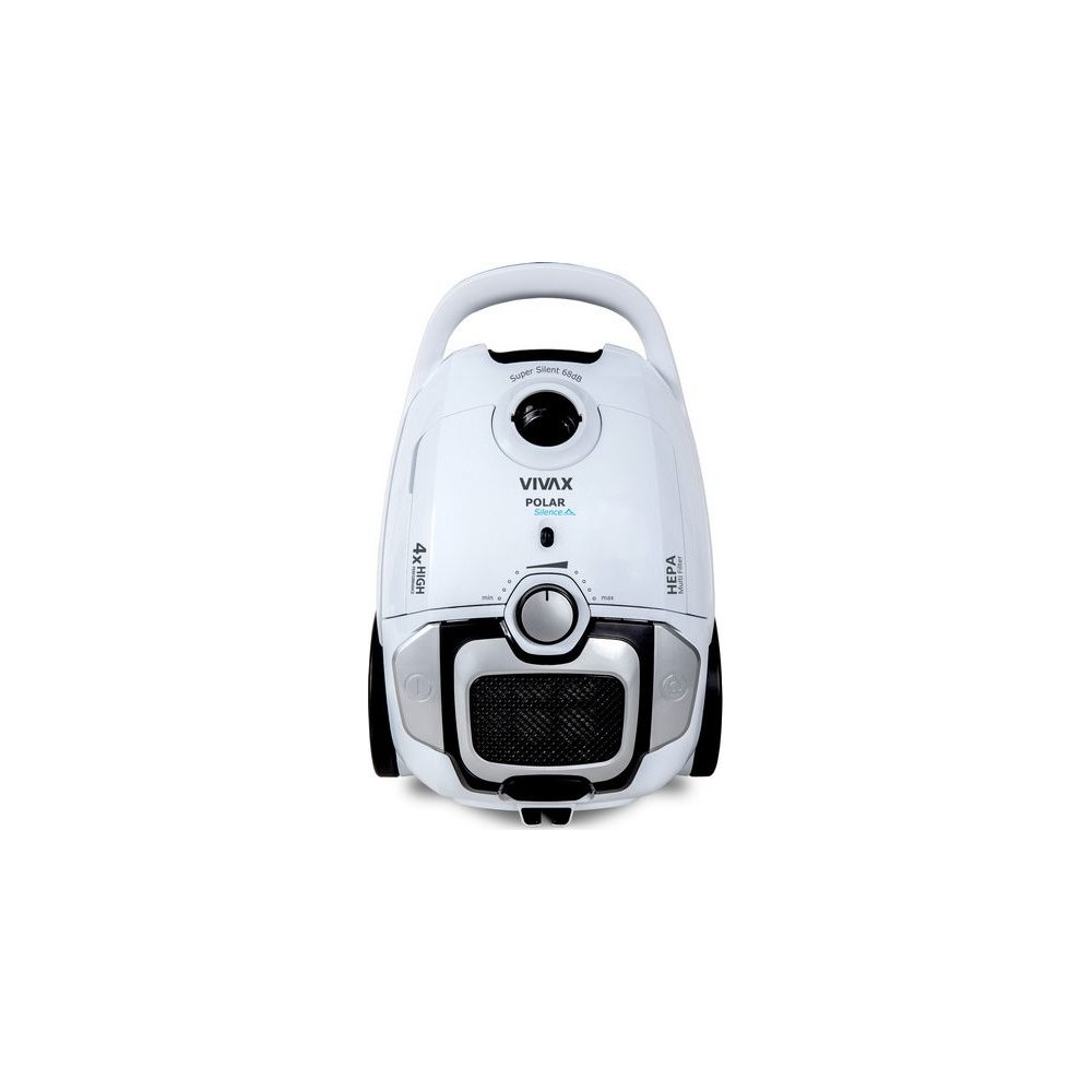 Sáčkový vysavač Vivax VC-7004A Polar Silence, 700 W, 68 dB, bílý