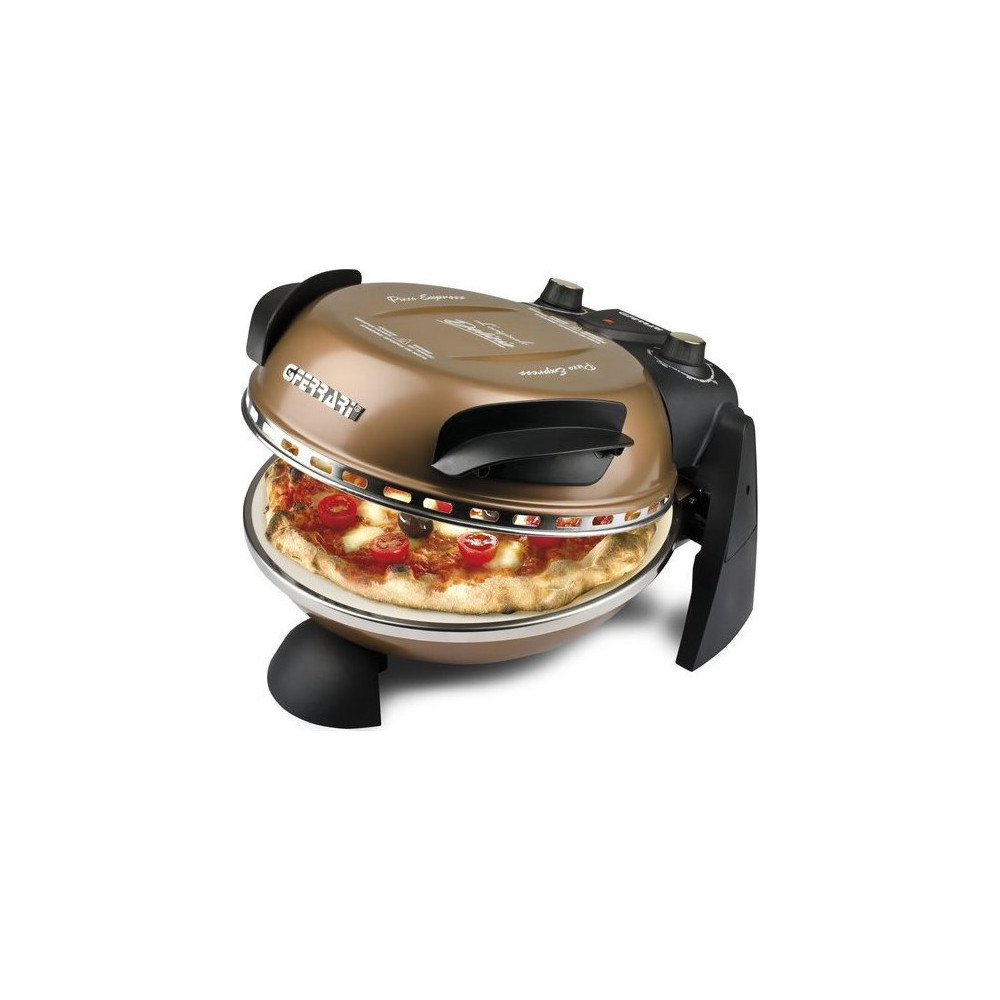 Pec na pizzu G3FERRARI G1000608, 1200 W, bronzová