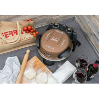 Pec na pizzu G3FERRARI G1000608, 1200 W, bronzová