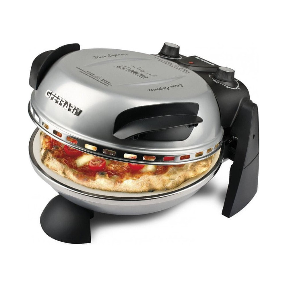 Pec na pizzu G3Ferrari G1000606, 1200 W, stříbrná