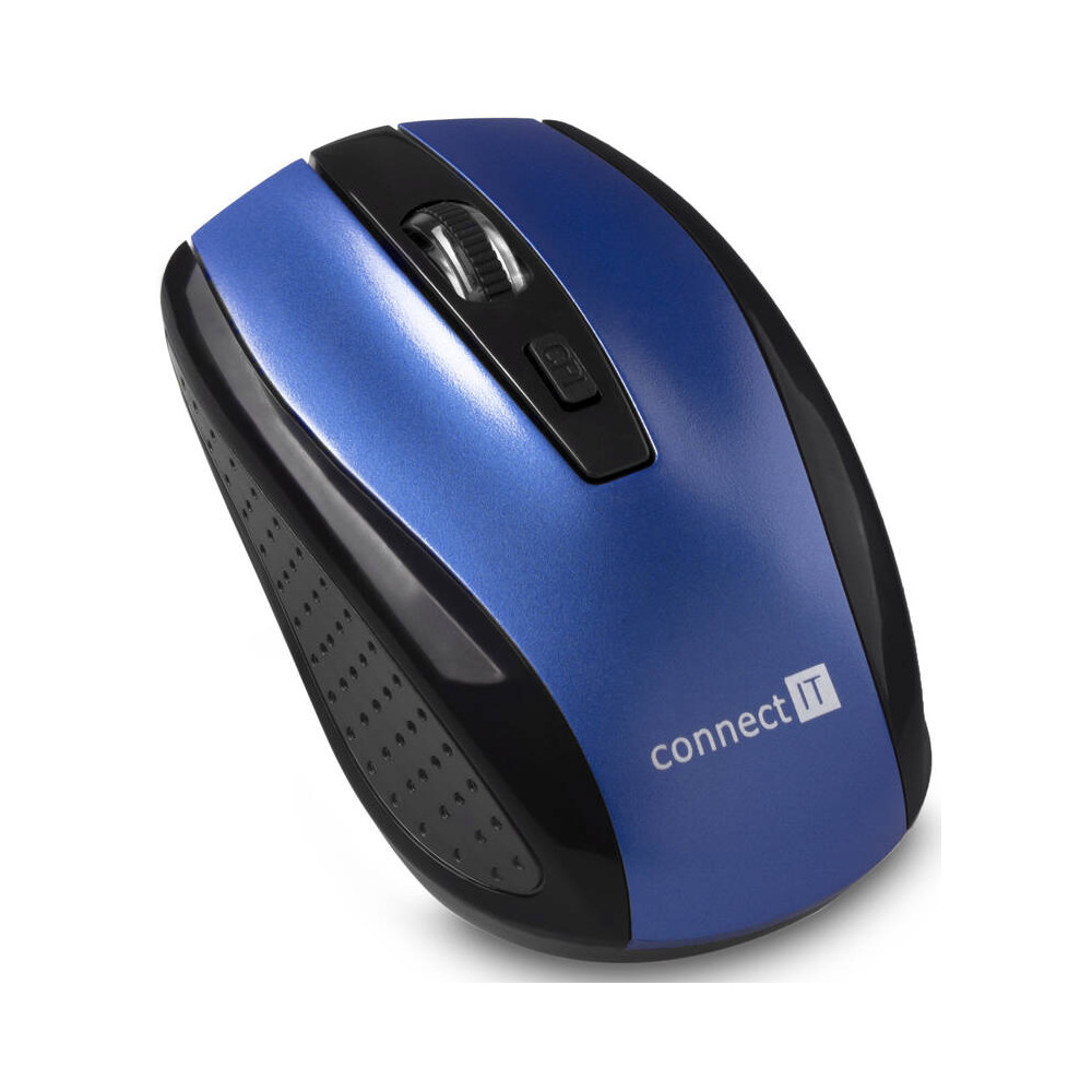 Optická myš Connect IT CI-1225, 800-1600 DPI, modrá